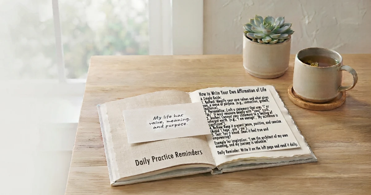 affirmation of life meaning