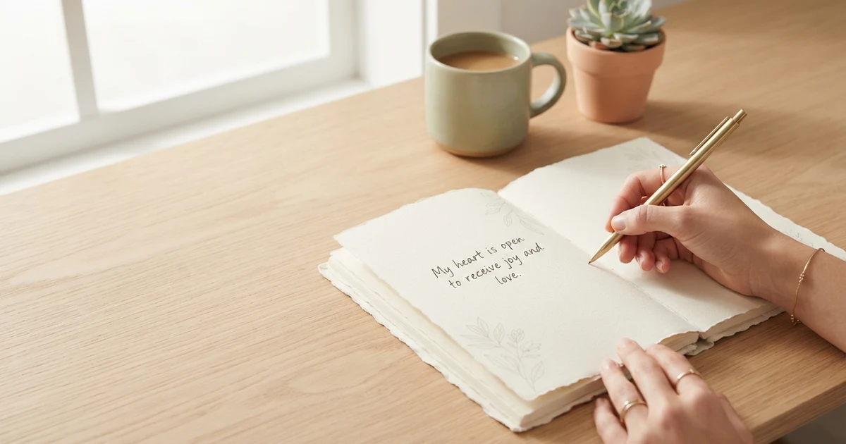 how to write an affirmation
