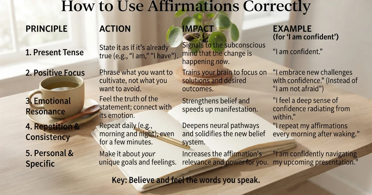 affirmation definition