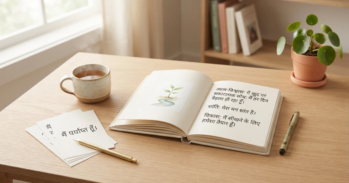 affirmation hindi meaning
