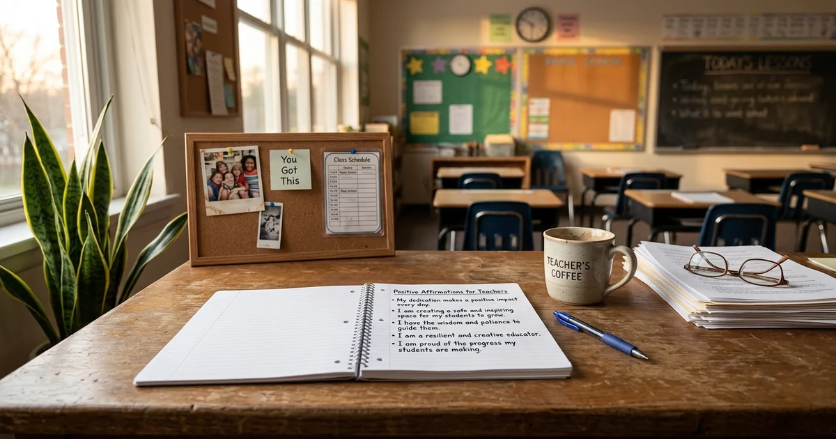 positive affirmations for teachers