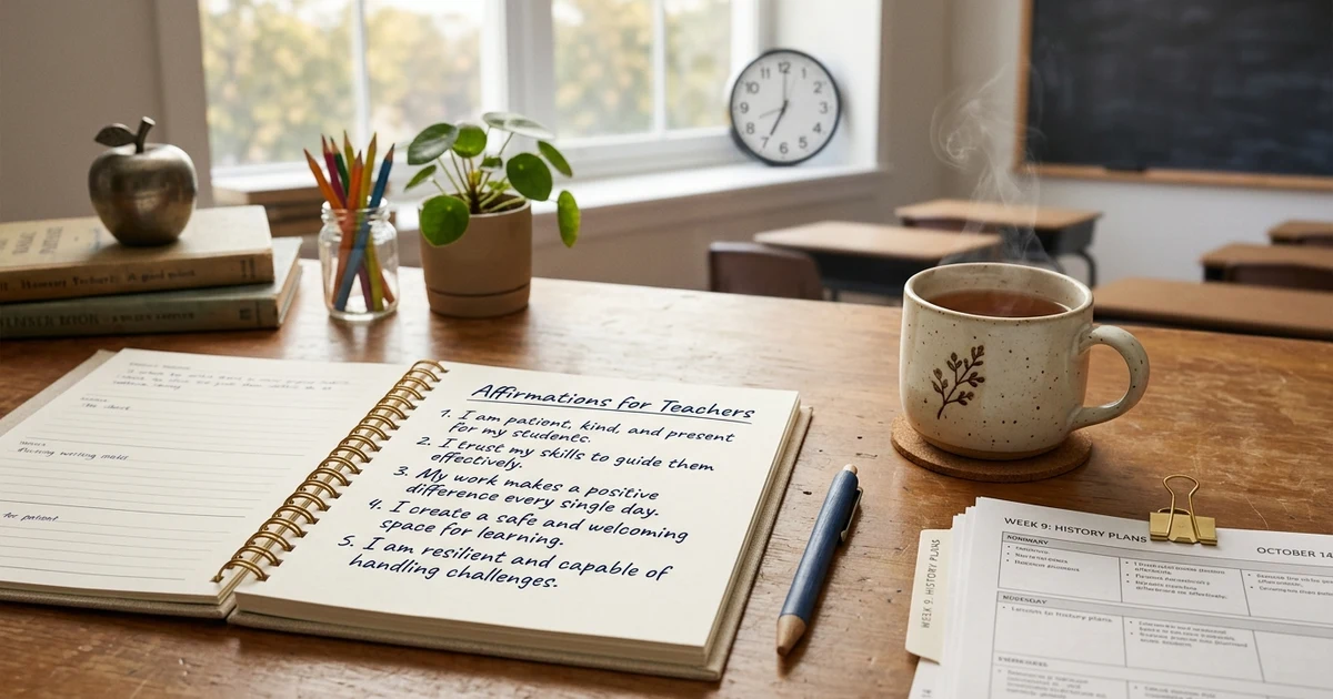 affirmations for teachers