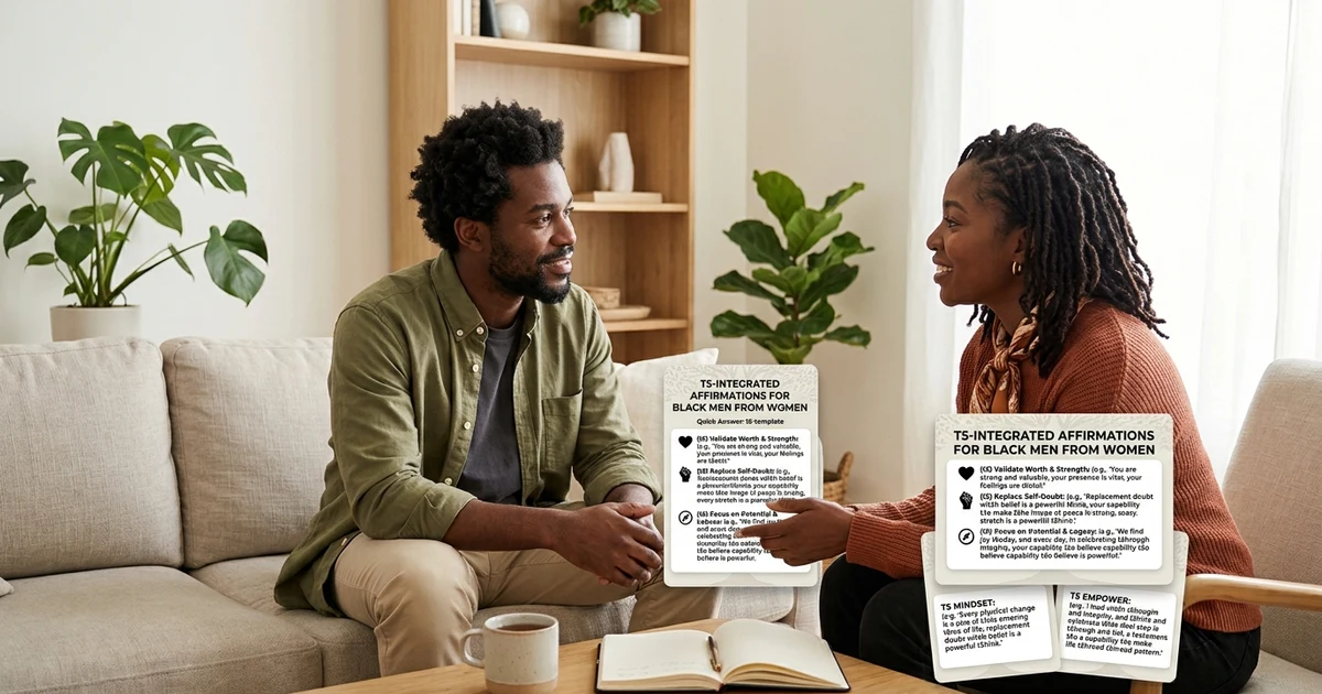 affirmations for black men from women