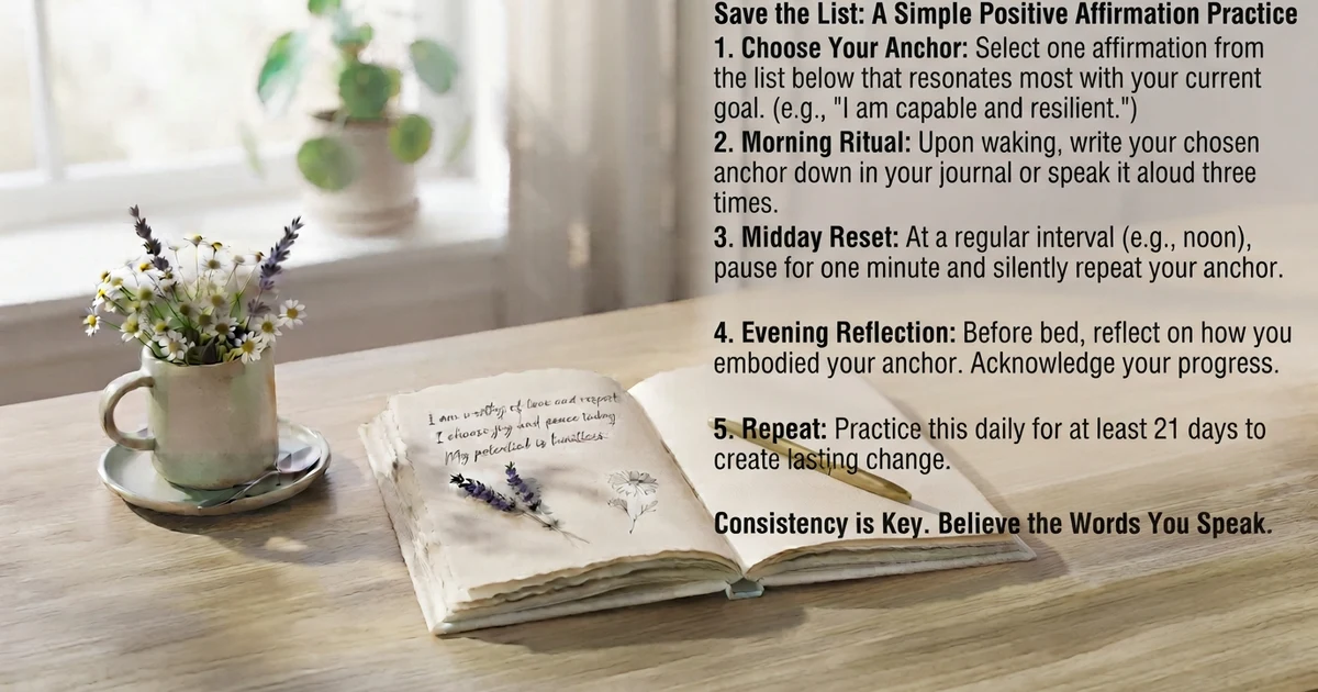 positive affirmation meaning