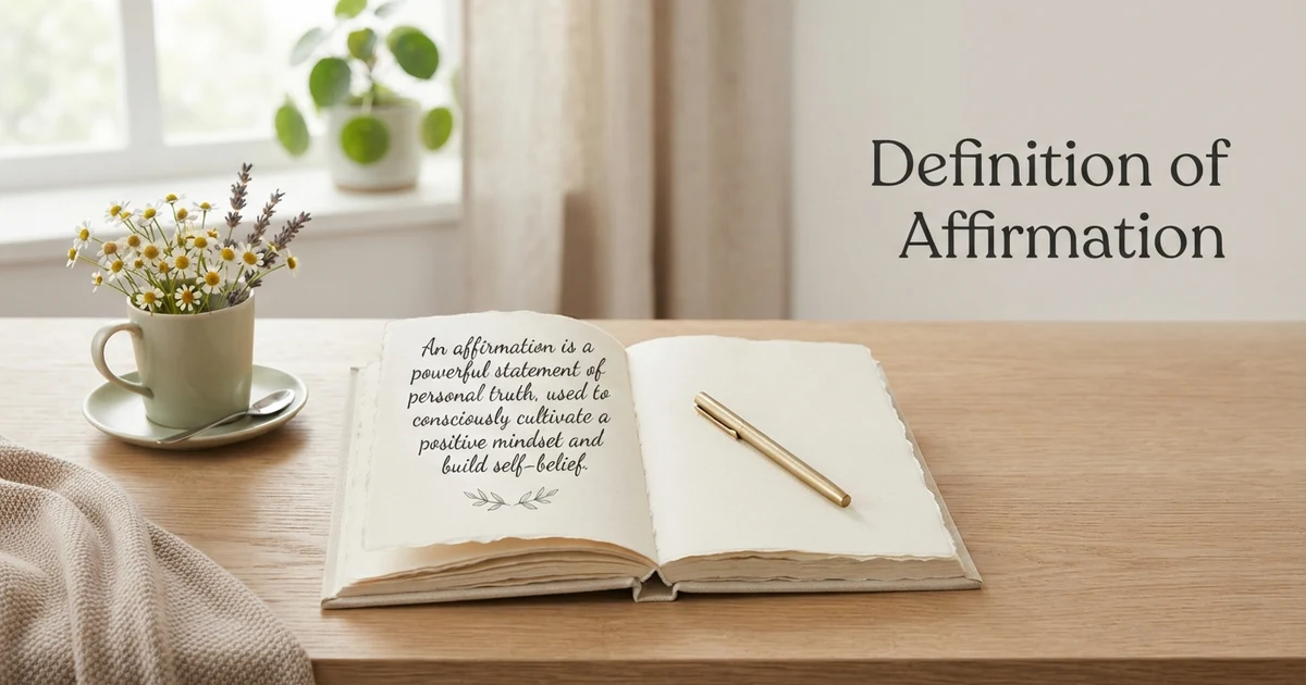 definition of affirmation