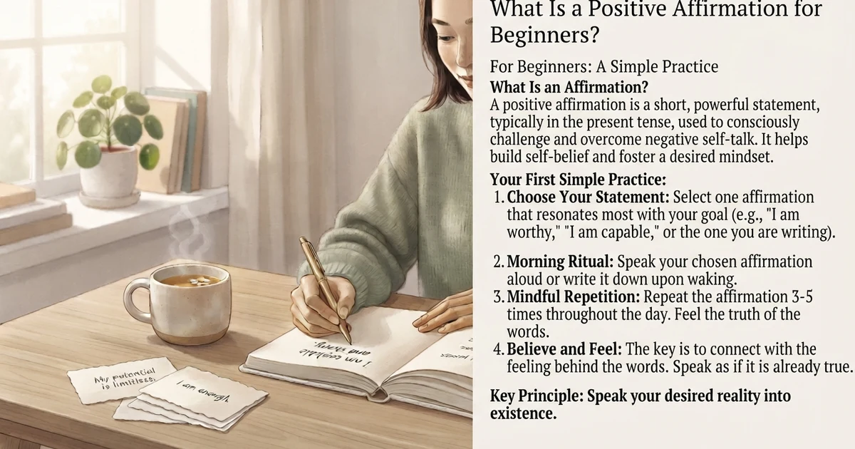 what is a positive affirmation