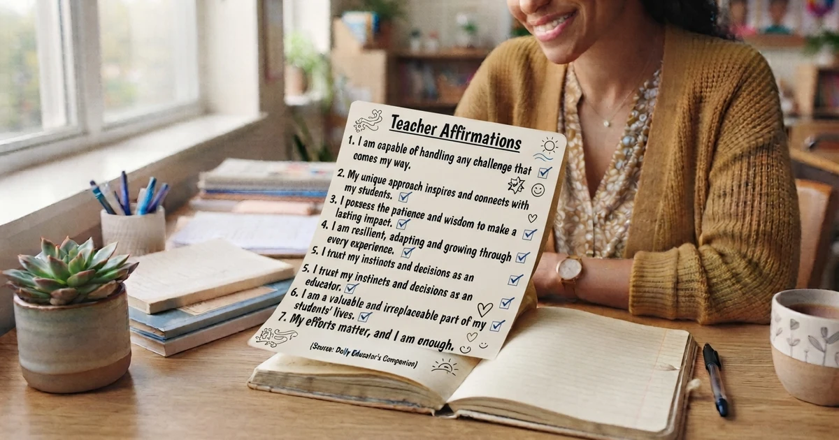 teacher affirmations