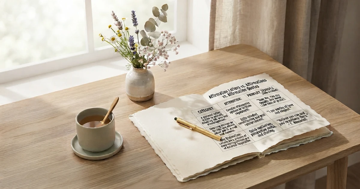 examples of affirmation letters