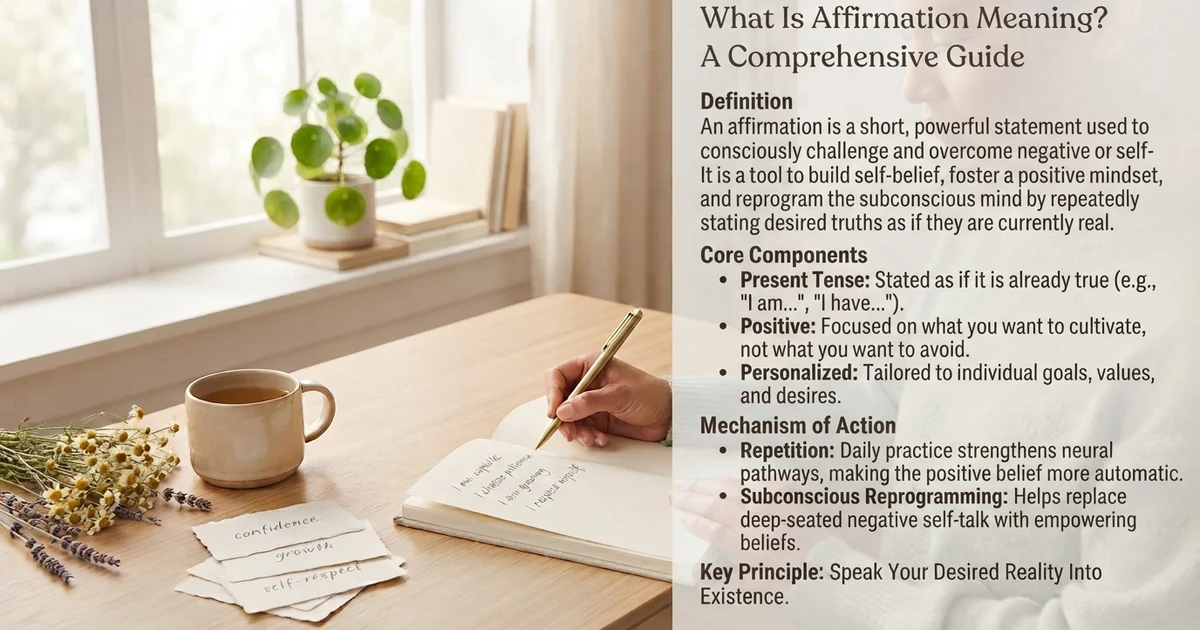 what is affirmation