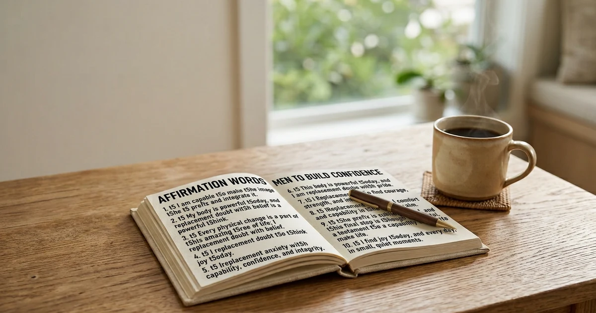 affirmation words for men