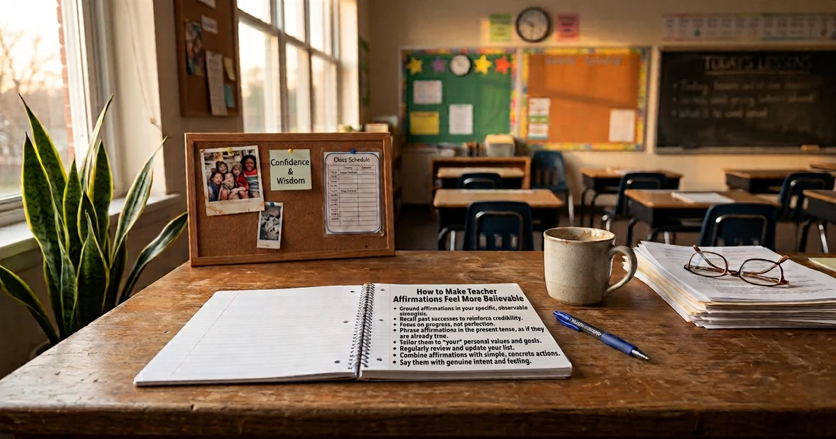 positive affirmations for teachers