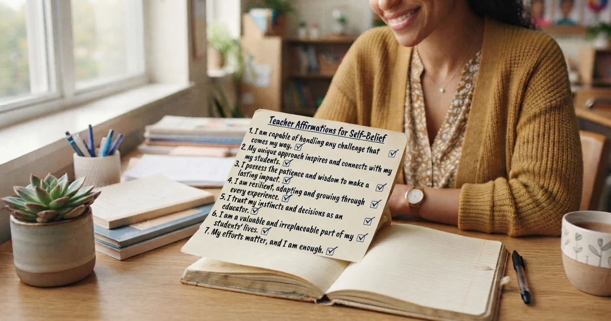 teacher affirmations