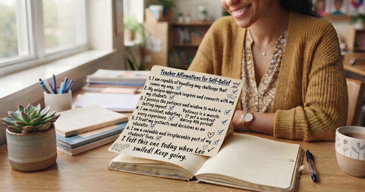 teacher affirmations